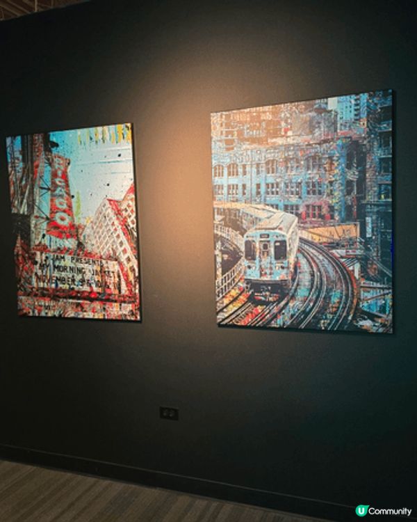 登上芝加哥最高的觀景台之一，360 CHICAGO ，它位於...