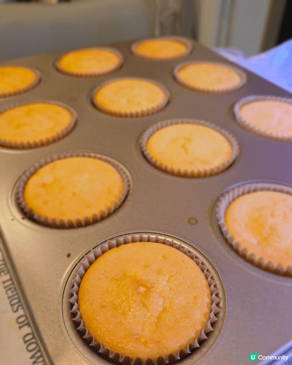 自制檸檬藍莓杯子蛋糕食譜 🎂