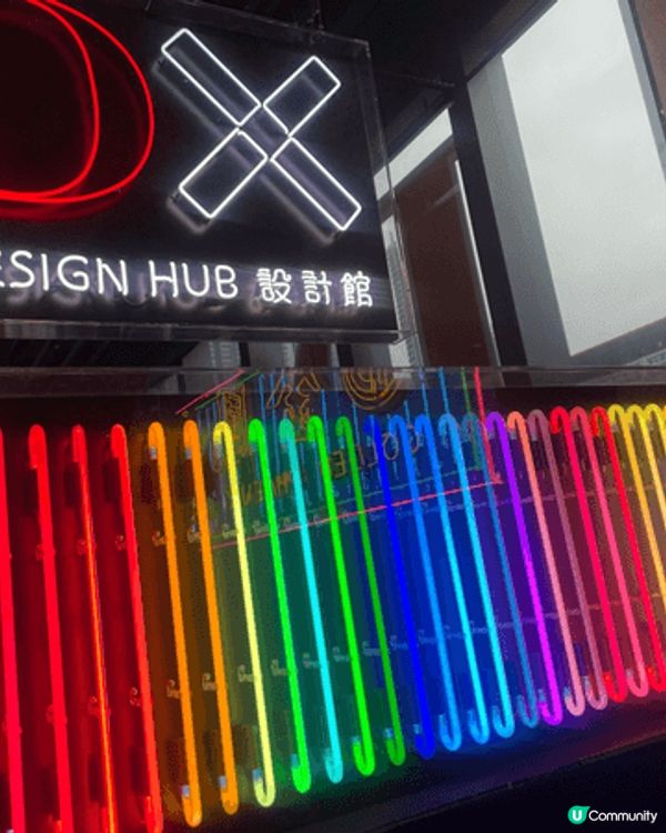 這裡是香港設計中心，這裡有一個香港的免費展覽。