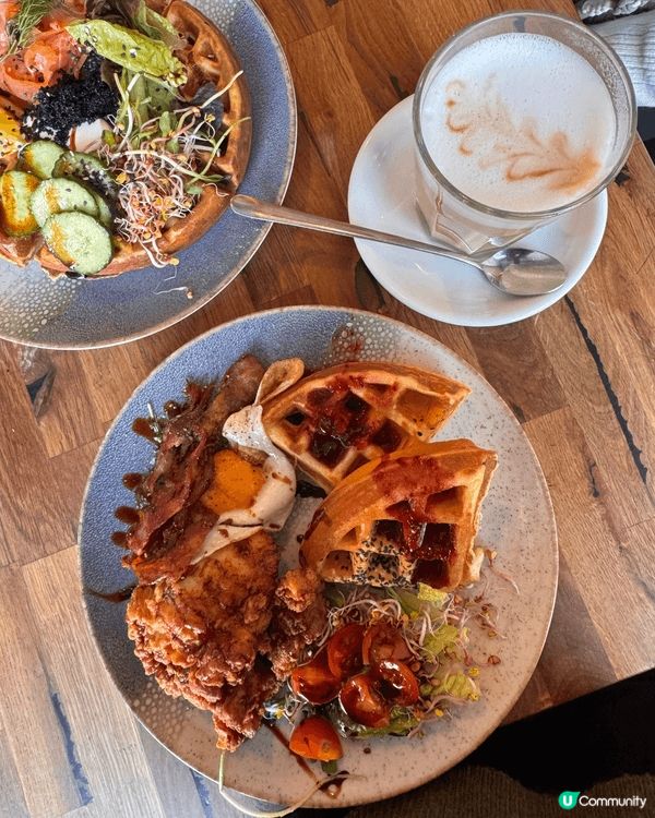 上星期我去左波蘭華沙的 Waffle Bar ，以創意鬆餅聞...