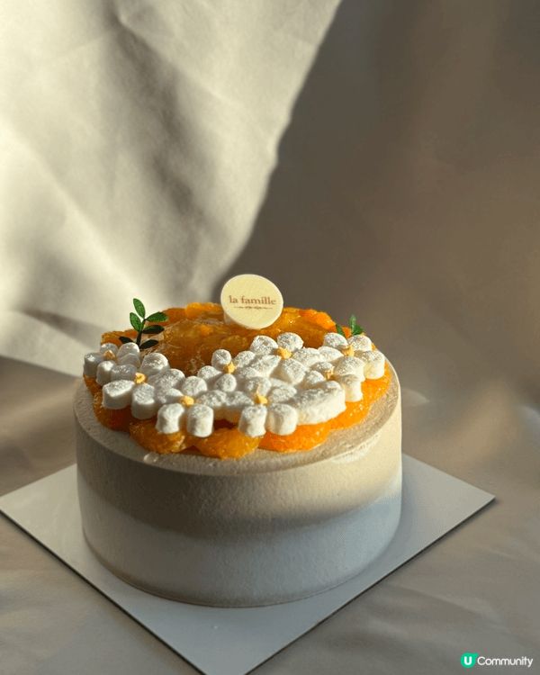 ✨日本日向夏蜜柑焙茶戚風蛋糕✨