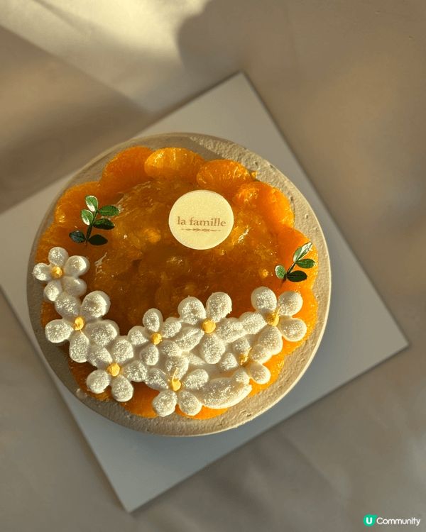 ✨日本日向夏蜜柑焙茶戚風蛋糕✨