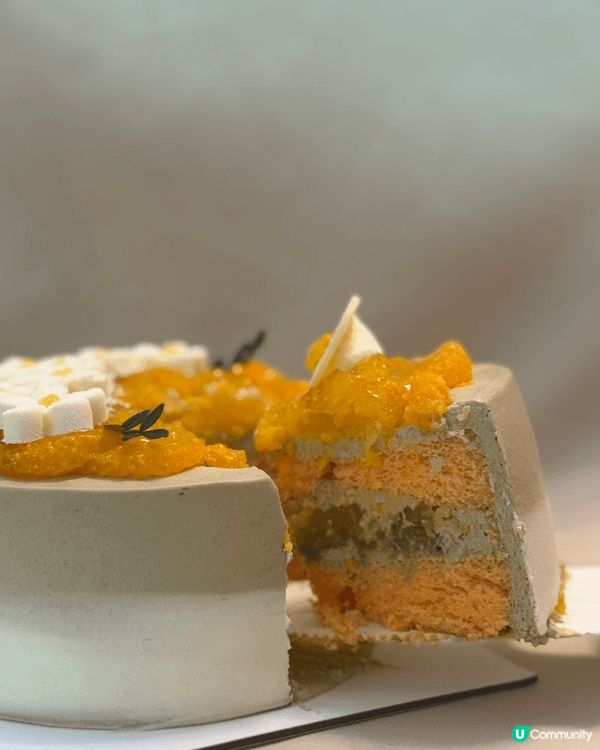 ✨日本日向夏蜜柑焙茶戚風蛋糕✨