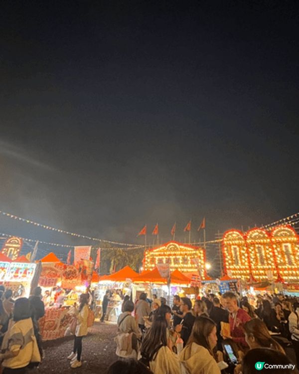 好難得的錦田鄉十年一屆酬恩建礁，除咗有好多地道美食的嘉年華之...