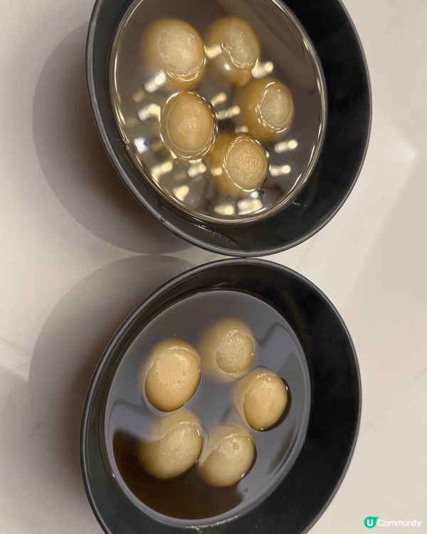 新年緊係要食湯圓 團團圓圓 有芝麻味又有花生味，兩隻都超級留...