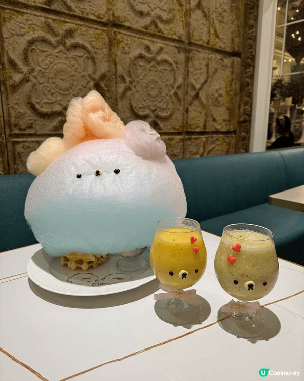 這些甜品是在高雄Daisy Villa餐廳拍的，全部造型都十...