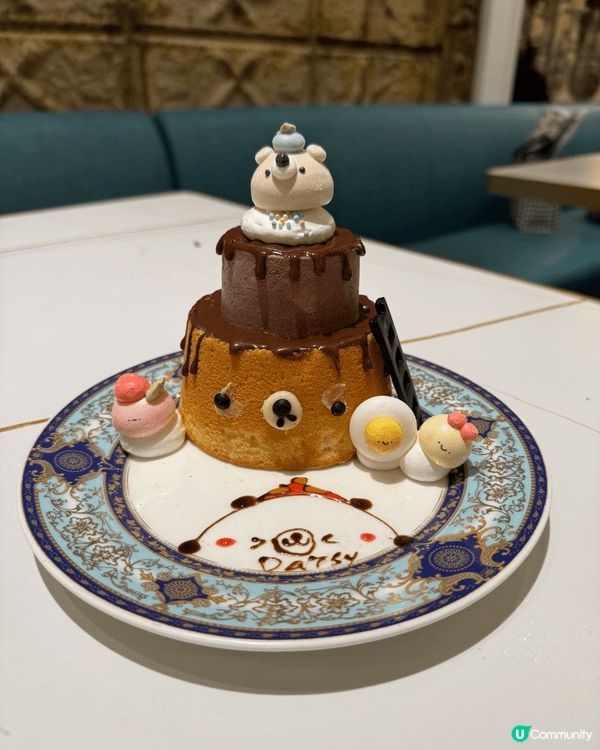 這些甜品是在高雄Daisy Villa餐廳拍的，全部造型都十...