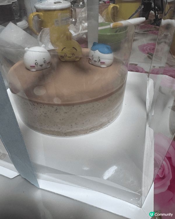 首先係前2日突然想清雪櫃整既椰汁戚風蛋糕。