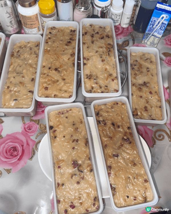 首先係前2日突然想清雪櫃整既椰汁戚風蛋糕。