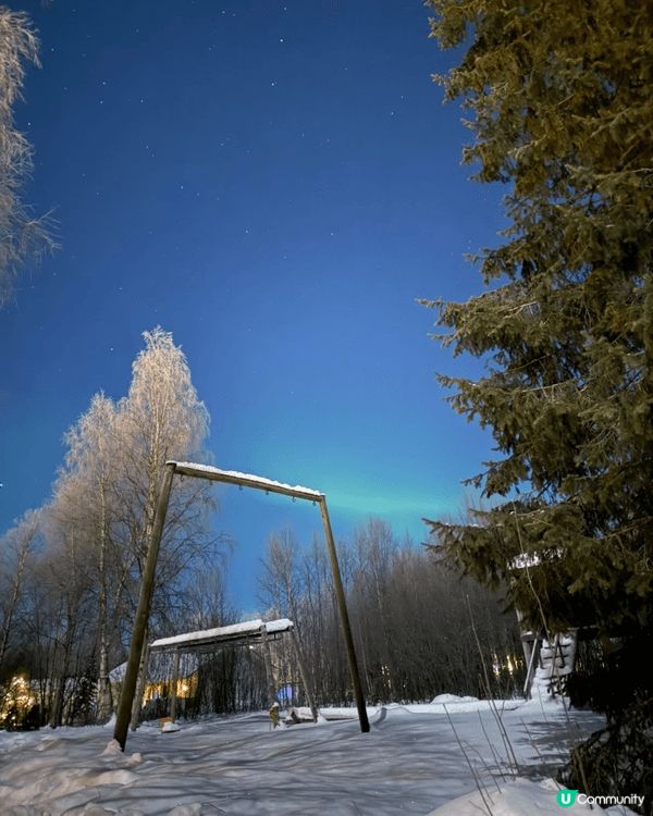 Inari, Finland. 如果唔想去聖誕老人村同人逼 ...