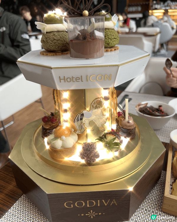 Hotel Icon Green 嘅Godiva下午茶