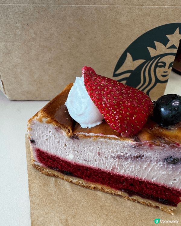 Starbucks 🧜‍♀️最近推出咗一款春日限定甜點——雜...