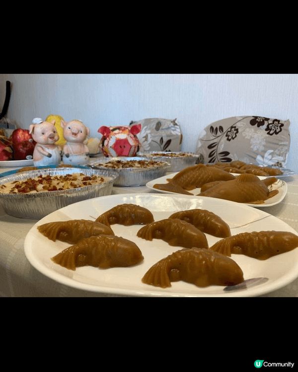 鍾意過節時整野食俾屋企人食，希望黎緊會整更多的甜品同屋企人分...