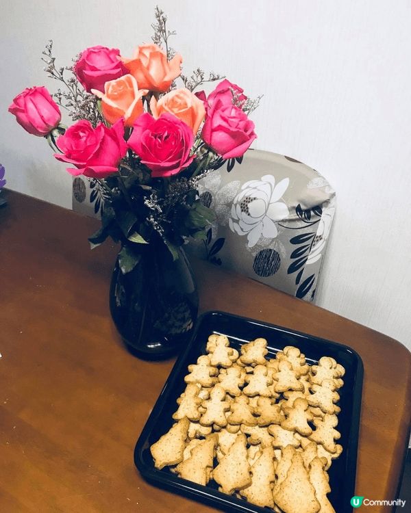 鍾意過節時整野食俾屋企人食，希望黎緊會整更多的甜品同屋企人分...