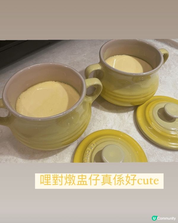 芝士蛋糕、水晶（西米）月餅、豆腐花、燉蛋