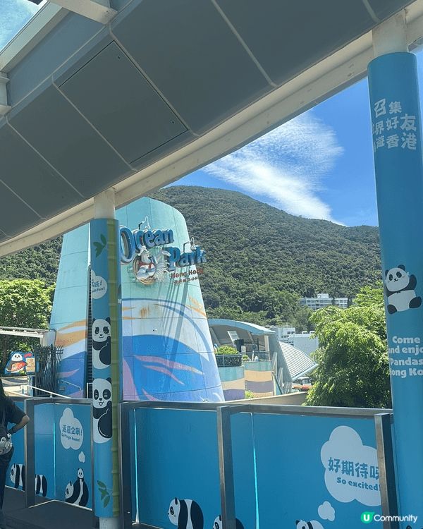 海洋公園好好玩，日本現在非常之抵去，食同玩應有盡有，開心返曬...