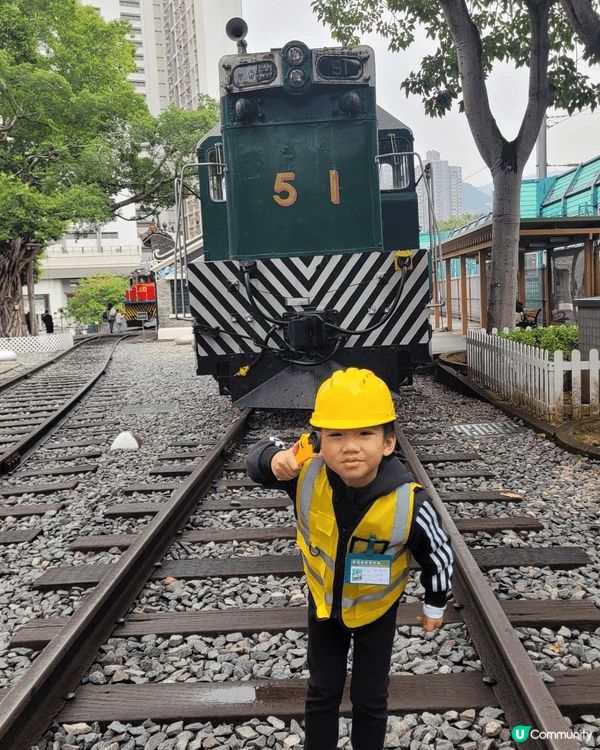 鐵路博物館及摩天輪，因為有香港歷史及特色！ 