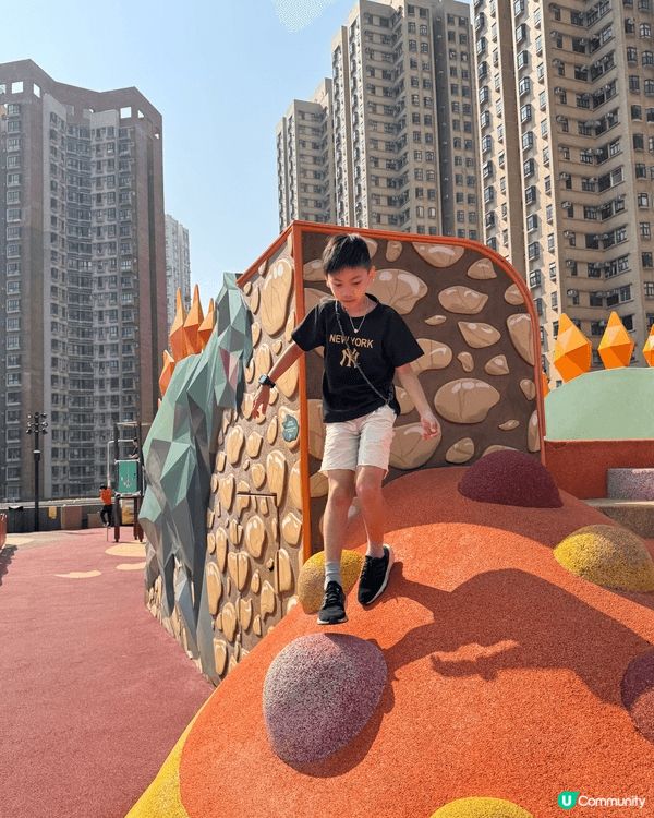 沙田恐龍公園🦖難得學校假期冇乜人😝正 