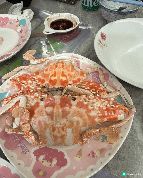 自己下㕑，－頓美味海鮮餐，非常滿足