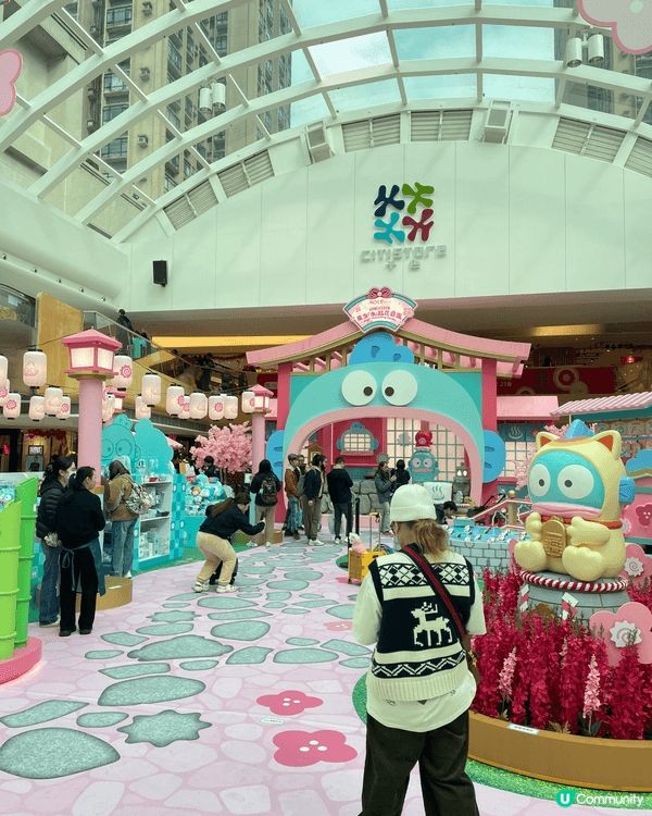 人氣Sanrio角色HANGYODON登陸新港城中心成功吸引...