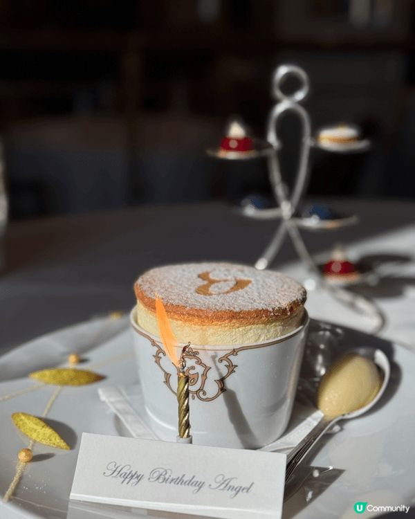 今年一月在香港半島酒店的Gaddi’s慶祝生日，米芝連一星法...