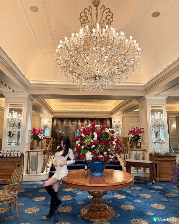 今年一月在香港半島酒店的Gaddi’s慶祝生日，米芝連一星法...