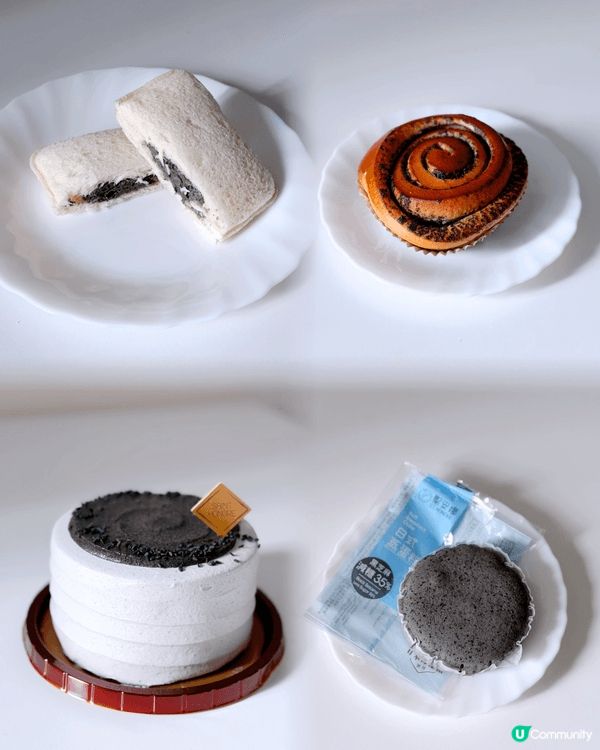 🍰 黑芝麻控必試！聖安娜全新減糖黑芝麻系列，健康又香濃，Of...