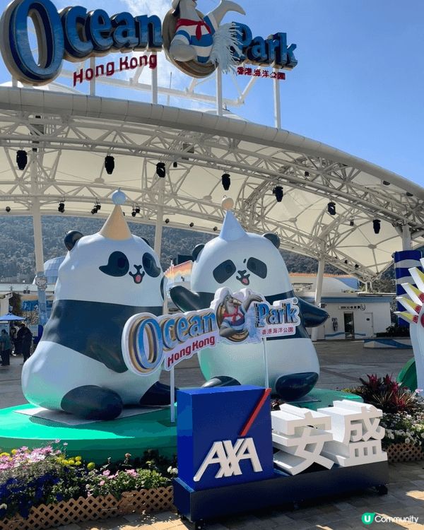 打卡熱點強烈推介海洋公園🐬,主要有三大特色：～