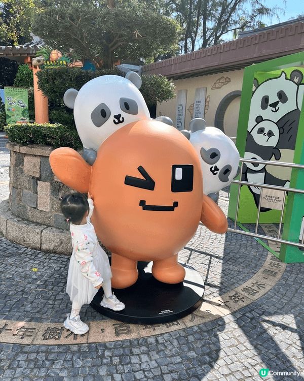 打卡熱點強烈推介海洋公園🐬,主要有三大特色：～