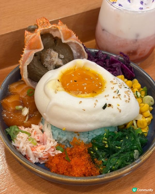 銅鑼灣日式cafe夕陽富士山丼飯🗻