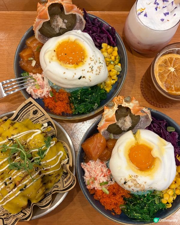 銅鑼灣日式cafe夕陽富士山丼飯🗻