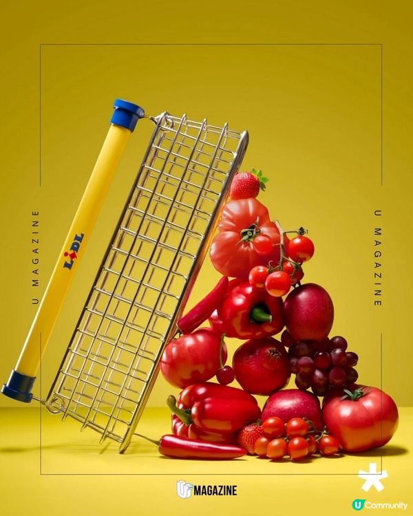 Lidl超市購物車變身迷你小手袋！100%還原經典格柵、投幣扣細節感滿分                                    