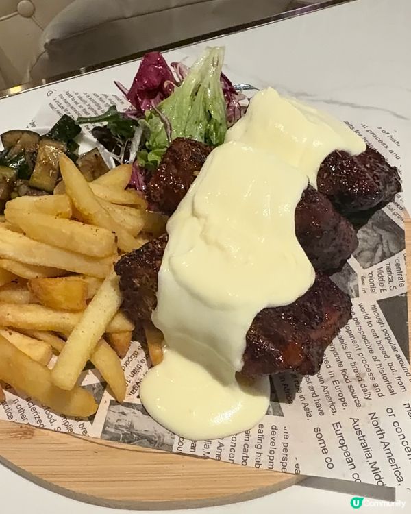 觀塘｜🐷厚重拉絲芝士豬肋骨｜人均$2xx💰