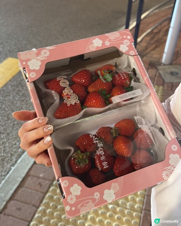 士多啤梨真係好yum!!