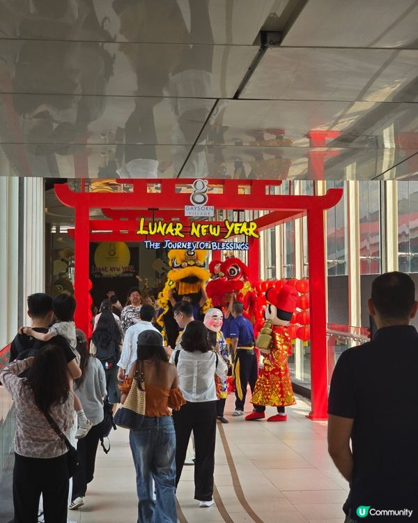 Central World偶遇新春舞獅！