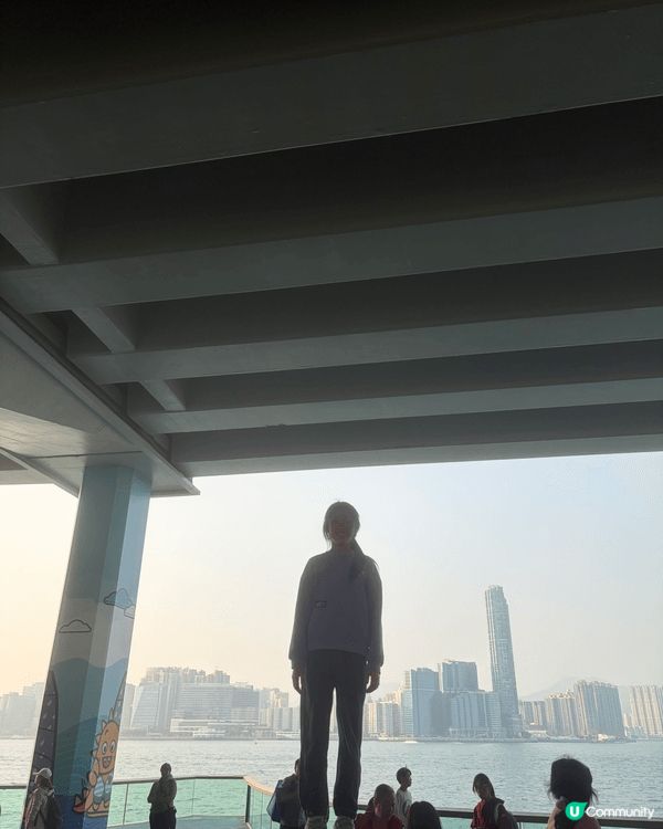 今日大年初四，我們去了東岸板道半日遊，吹了泡泡和玩了攀爬遊戲...