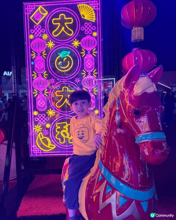 今年已經第三次去AIA，仔仔太鍾意玩入面啲機動遊戲🤣🤣入面好...
