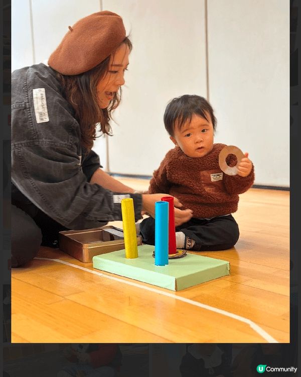 呢個我參加咗playgroup之後去咗沙田嘅活動室度玩裏便嘅...