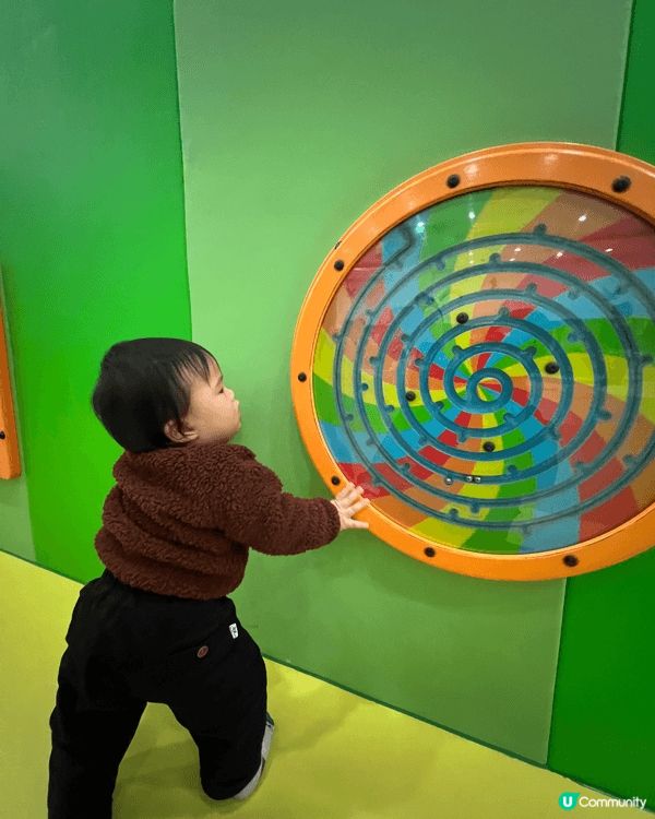 呢個我參加咗playgroup之後去咗沙田嘅活動室度玩裏便嘅...