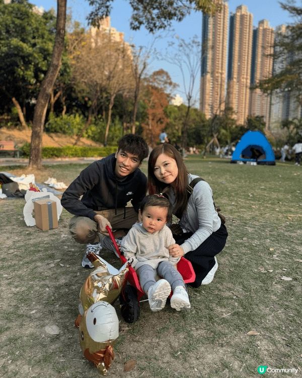 農曆新年期間帶咗囡囡遊走港九新界唔同互外地方同商場，尋找不同...