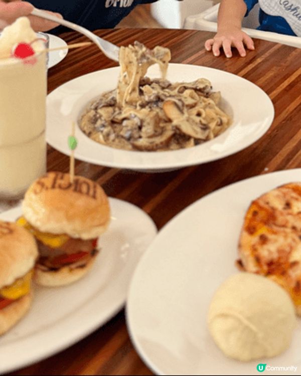 親子友善！八歲或以下小朋友提供免費食物，只要大人order一...