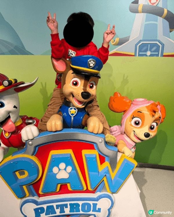 今日星期去左Paw Patrol汪汪隊主題樂園, 入面有好多...