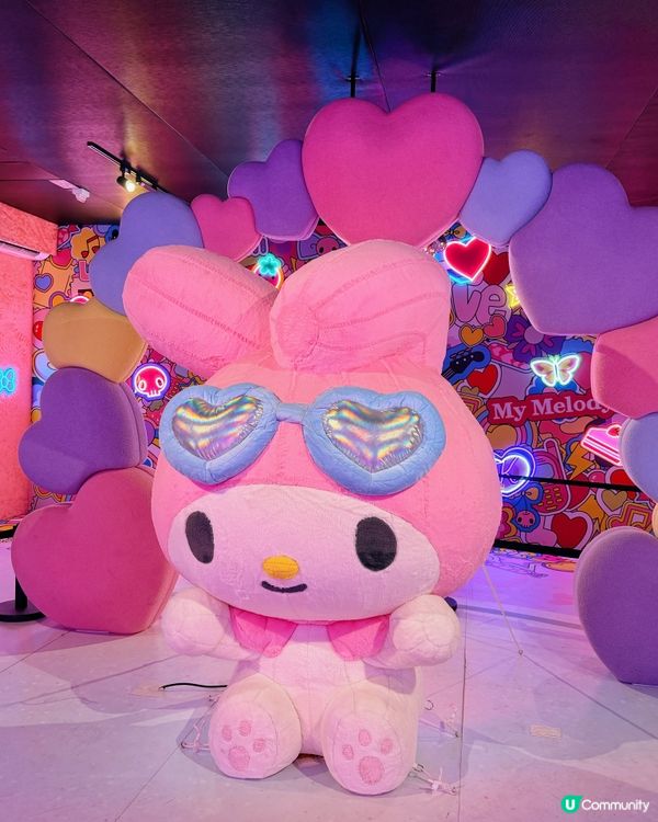 海洋公園夢幻聯乘Sanrio✨親身見到Kuromi? 