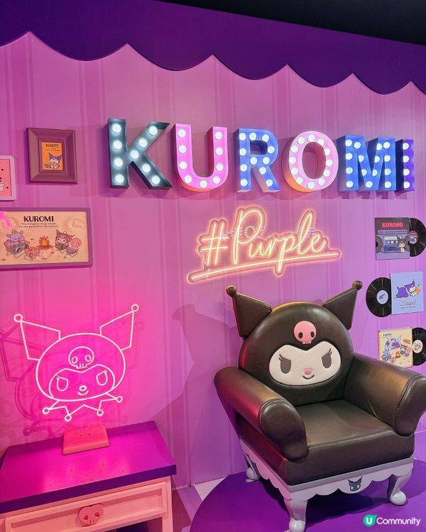 海洋公園夢幻聯乘Sanrio✨親身見到Kuromi? 