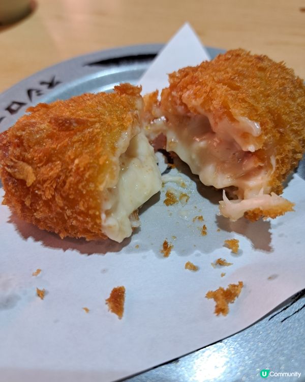 帆立貝忌廉可樂餅