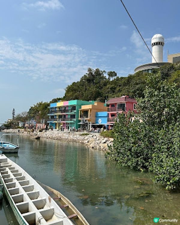 【香港四圍遊】馬灣 1868 半日遊 ♥ 打卡彩色藝術小屋 ♥ 壁畫 ♥ 鬱金香