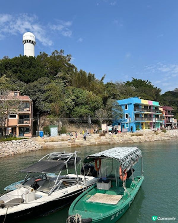 【香港四圍遊】馬灣 1868 半日遊 ♥ 打卡彩色藝術小屋 ♥ 壁畫 ♥ 鬱金香