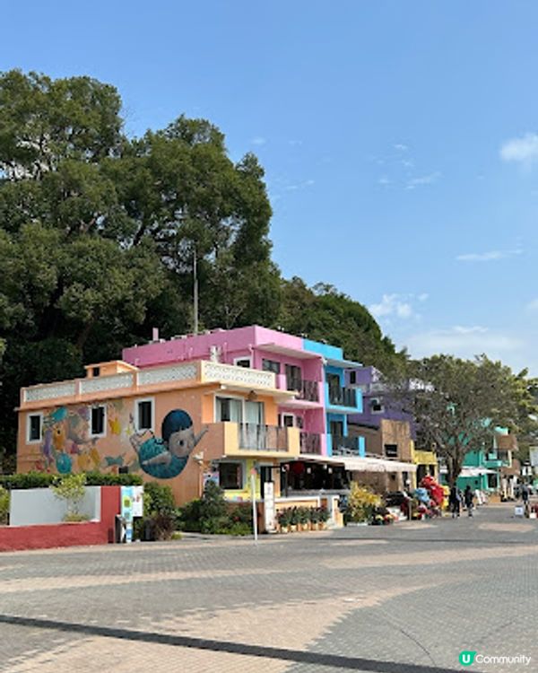 【香港四圍遊】馬灣 1868 半日遊 ♥ 打卡彩色藝術小屋 ♥ 壁畫 ♥ 鬱金香