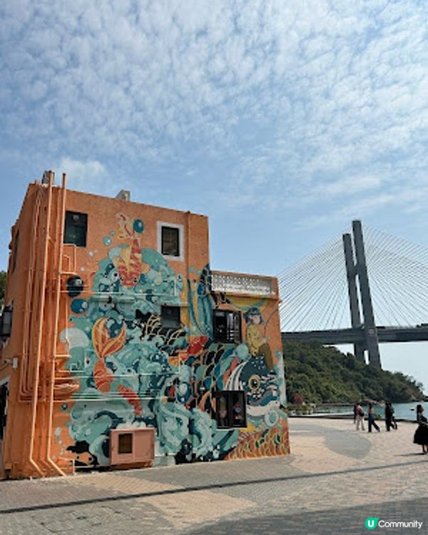 【香港四圍遊】馬灣 1868 半日遊 ♥ 打卡彩色藝術小屋 ♥ 壁畫 ♥ 鬱金香