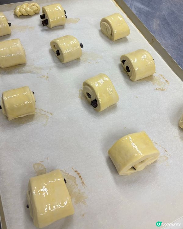 外脆內軟·自家製酥皮朱古力髒髒包🍫🤤